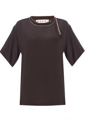 Top with decorative stitching, zdjęcie 1 Top with decorative stitching od Marni